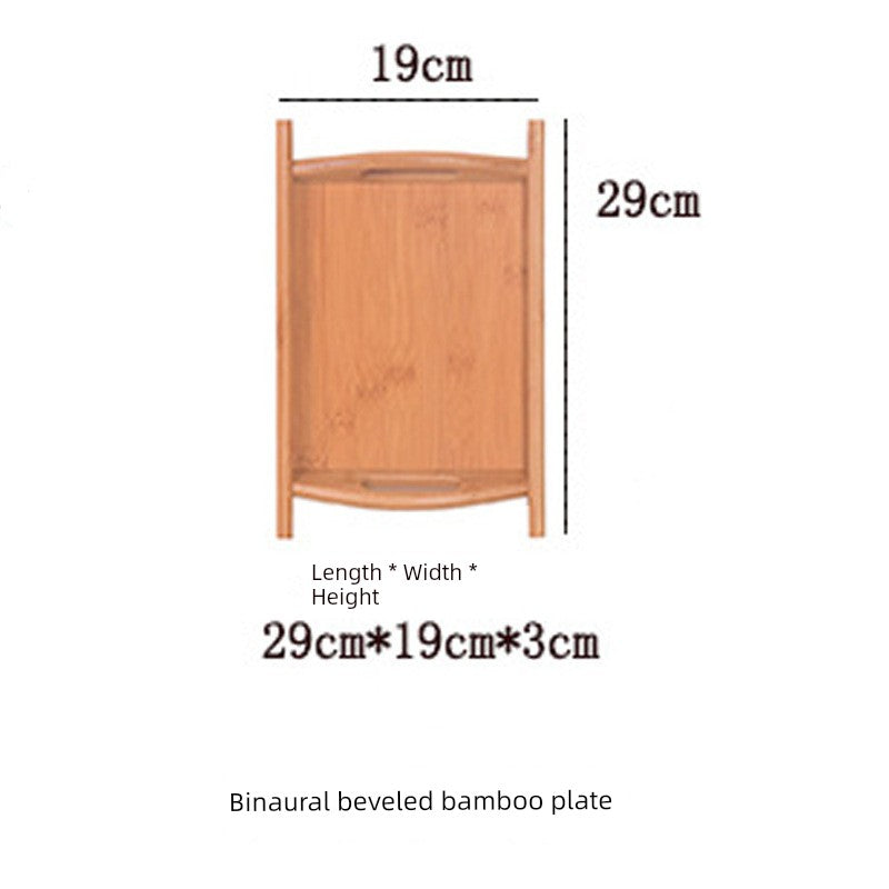 Rectangular Bamboo Tray – Household, Restaurant & Hotel Satchel Serving Tray