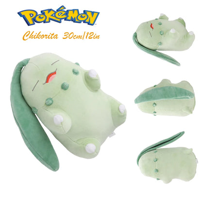 Sprigatito & Friends Plush Toys – Chikorita, Slowpoke, Froakie, Charizard Anime Stuffed Dolls, Gift for Kids