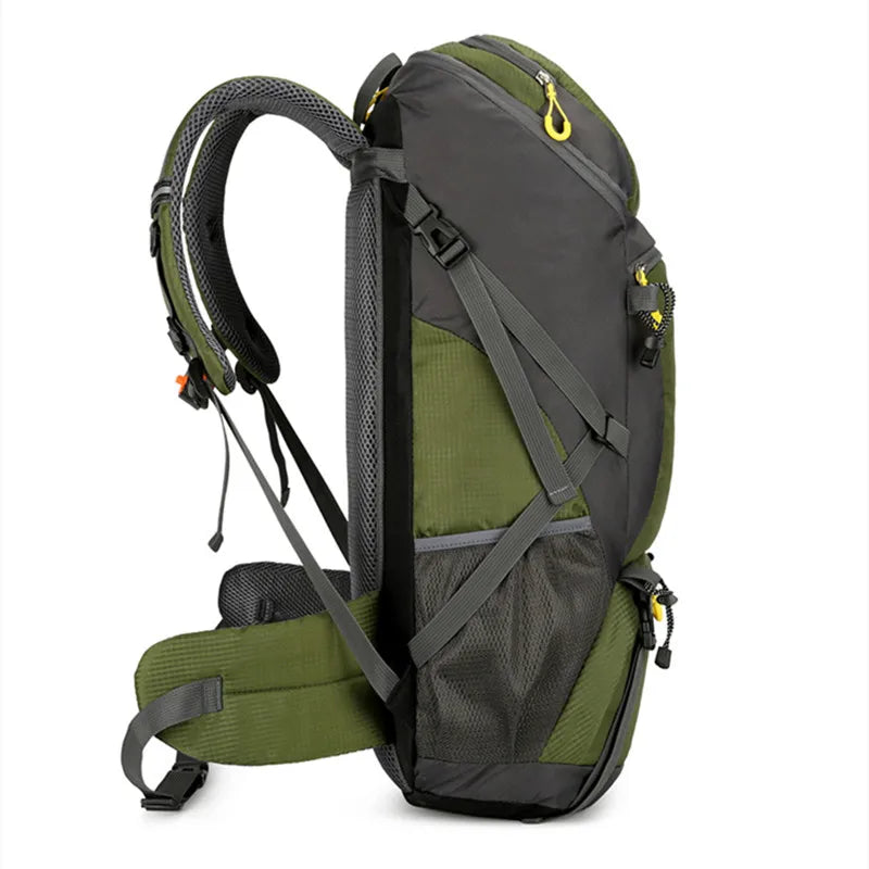 2025 50L Outdoor Hiking & Camping Backpack – Travel Duffel & Sports Backpack