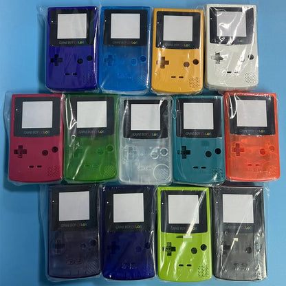 Game Boy Color Replacement Shell - Limited Edition Luminous Housing Case & Accessories