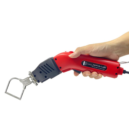 80W Electric Handheld Hot Knife – R & F Type Blade Cutter for Nylon Fabric, Rope, Belt, and Cloth Accessories