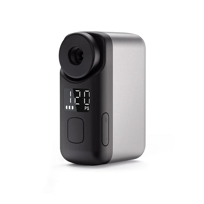 TOPUMP TB2 Pro Mini Electric Tire Pump - Portable Cordless Bike Inflator with 120 PSI & Digital Screen