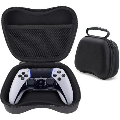 Universal Game Controller Storage Bag – EVA Hard Shell Protective Case for Xbox & PS5 Controllers