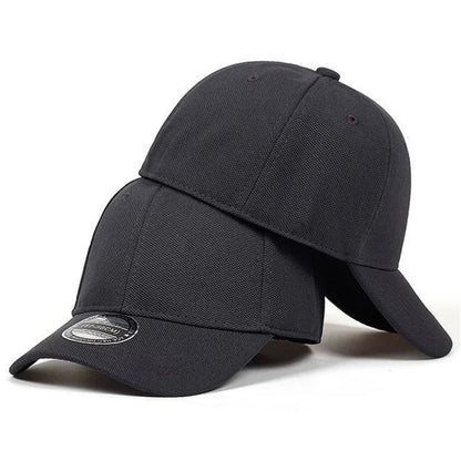 Men's Baseball Cap - Breathable Mesh Fitted Trucker Hat for Outdoor Sports & Sun Protection