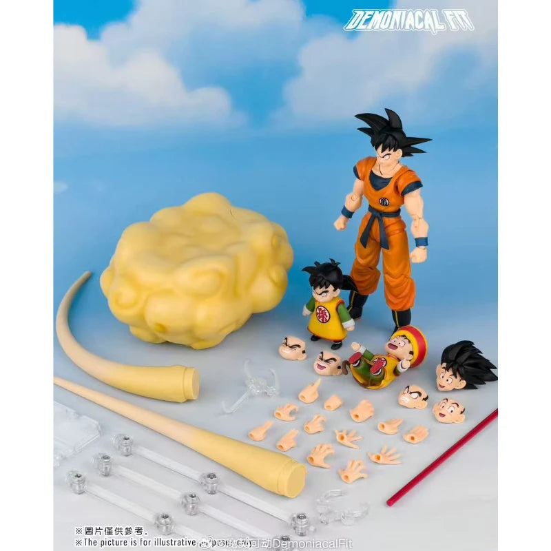 Demoniacal Fit SSJ4 Goku Action Figure - Dragon Ball SHF Untamed Power Collectible Model Toy Gift