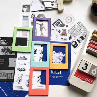 3-Inch Magnetic Photo Frames for Fujifilm Instax Mini – Compatible with Mini 12/11/Evo/40/7+/25/90/99/SE/Link2/3 Film