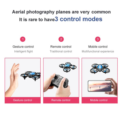 V8 Mini Drone with 4K & 1080P HD Wide-Angle Camera – WiFi FPV RC Helicopter with Height Hold for Kids