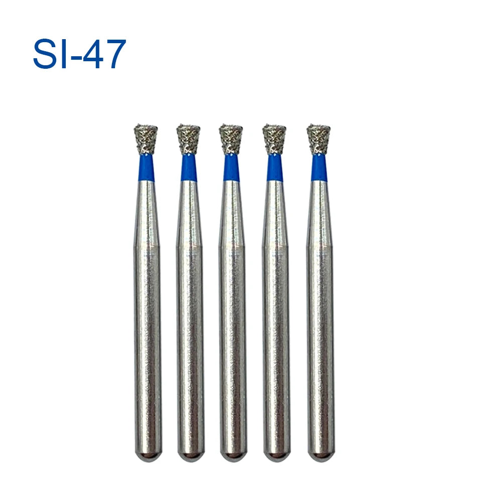 5pcs FG Dia 1.6mm Dental Drills – High-Speed Handpiece Diamond Burs for Teeth Whitening