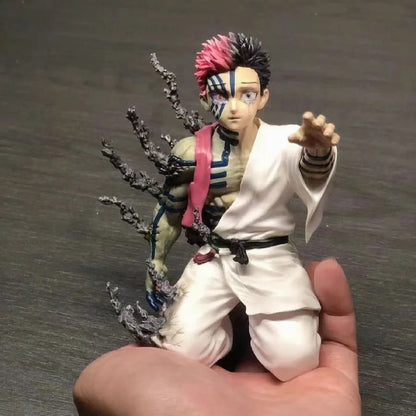 13cm Demon Slayer Akaza Hakuji Anime Figure – PVC Action Figurine, Desktop Ornament & Collectible Toy