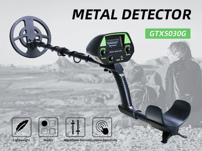 GTX5030H Underground Metal Detector – High-Sensitivity Treasure Hunter for Gold, Coins & Metals