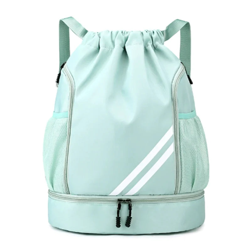Fitness & Sports Backpack | Gym Bag for Women & Men, Basketball, Soccer, Football Storage with Drawstring Training Knapsack