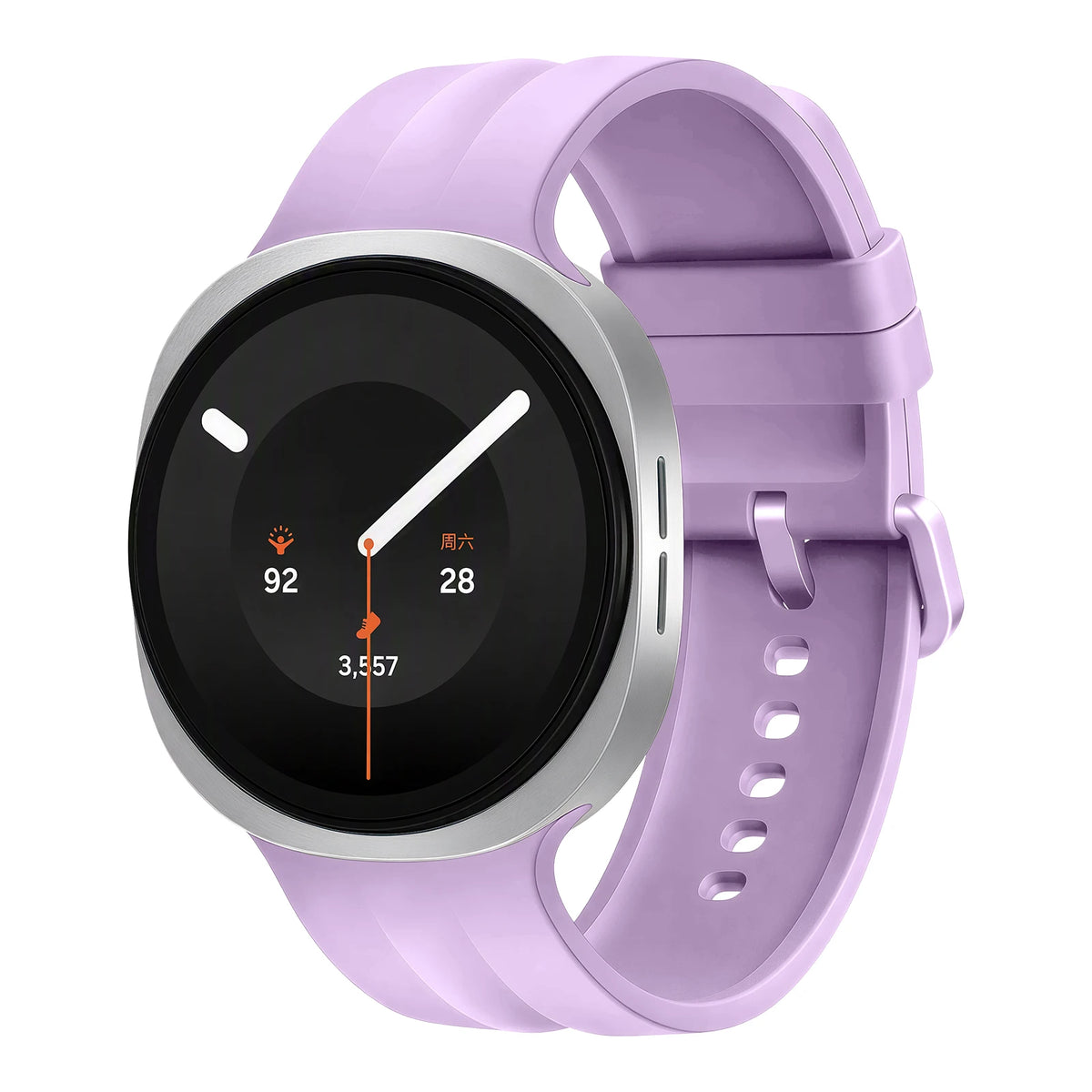 Samsung Galaxy Watch 9 40mm/44mm Silicone Sport Band - Replacement Strap for Galaxy Watch 8 and Watch 8 Classic 46mm