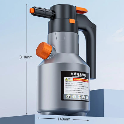 LEIBOO 2L Electric Foam Sprayer – Powerful Rechargeable Snow Foam Cannon for Car Wash & Auto Care