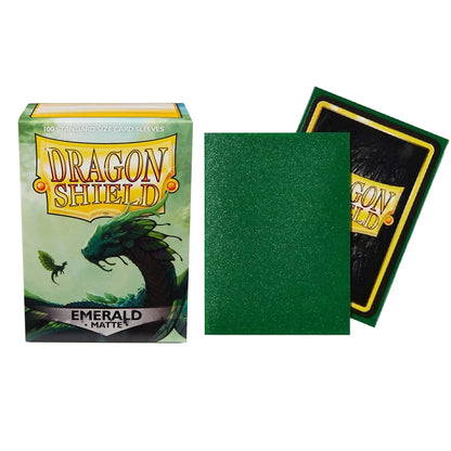 100PCS Dragon Shield Card Sleeves Box — Multicolor Matte Protectors for TCG, PTCG & Board Games