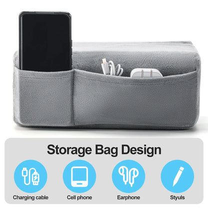 Multi-Functional Tablet Pillow Stand – Foldable 4-Angle Mobile & Tablet Holder for Comfortable Reading & Watching