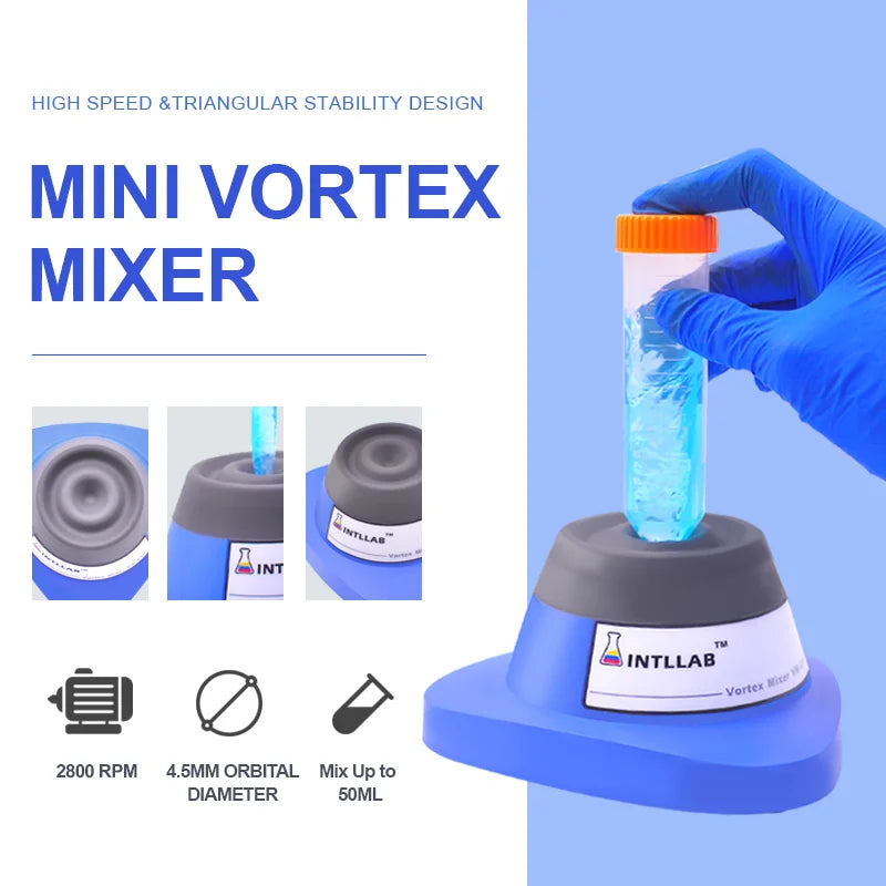 Mini Electric Tattoo Ink Mixer Shaker – High-Speed Vortex Mixing Machine for Tattoo Ink & Paint, Professional Artist Tool