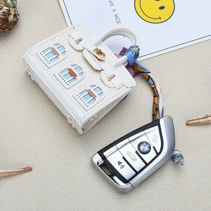Luxury Mini Headphone Case — AirPods 2/3/4, Pro2 & Galaxy Buds 3/3Pro Pendant Accessory Case with Lanyard for Small Items