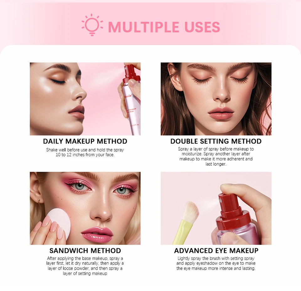 Ultimate Blurring Setting Powder Kit — Travel Size Primer, Waterproof Spray & Oil Control