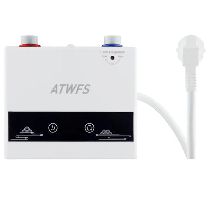 ATWFS 220V 4600W Instant Electric Water Heater – Portable Hot Water Shower & Kitchen Heating System