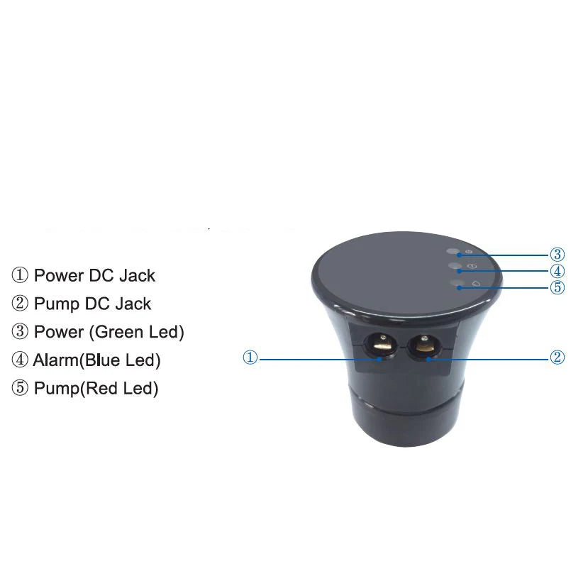 EPTTECH Aquarium Auto Top-Off System - Transparent Water Pump Controller for Reef & Fish Tanks