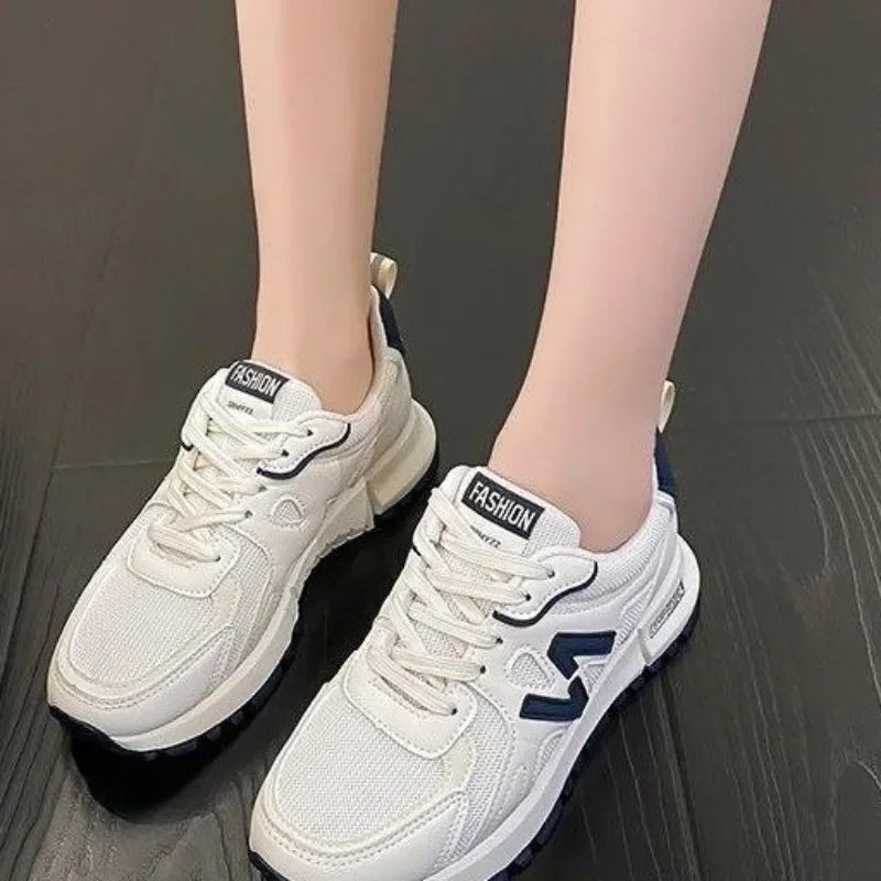 Sports Shoes for Women – 2024 Spring New Versatile Anti-Slip Casual Shoes, Soft Sole Running Little White Shoes