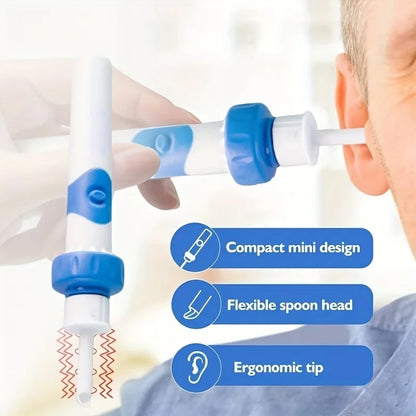 Electric Earwax Remover Kit – Automatic Vacuum Ear Cleaner Set for Adults and Kids