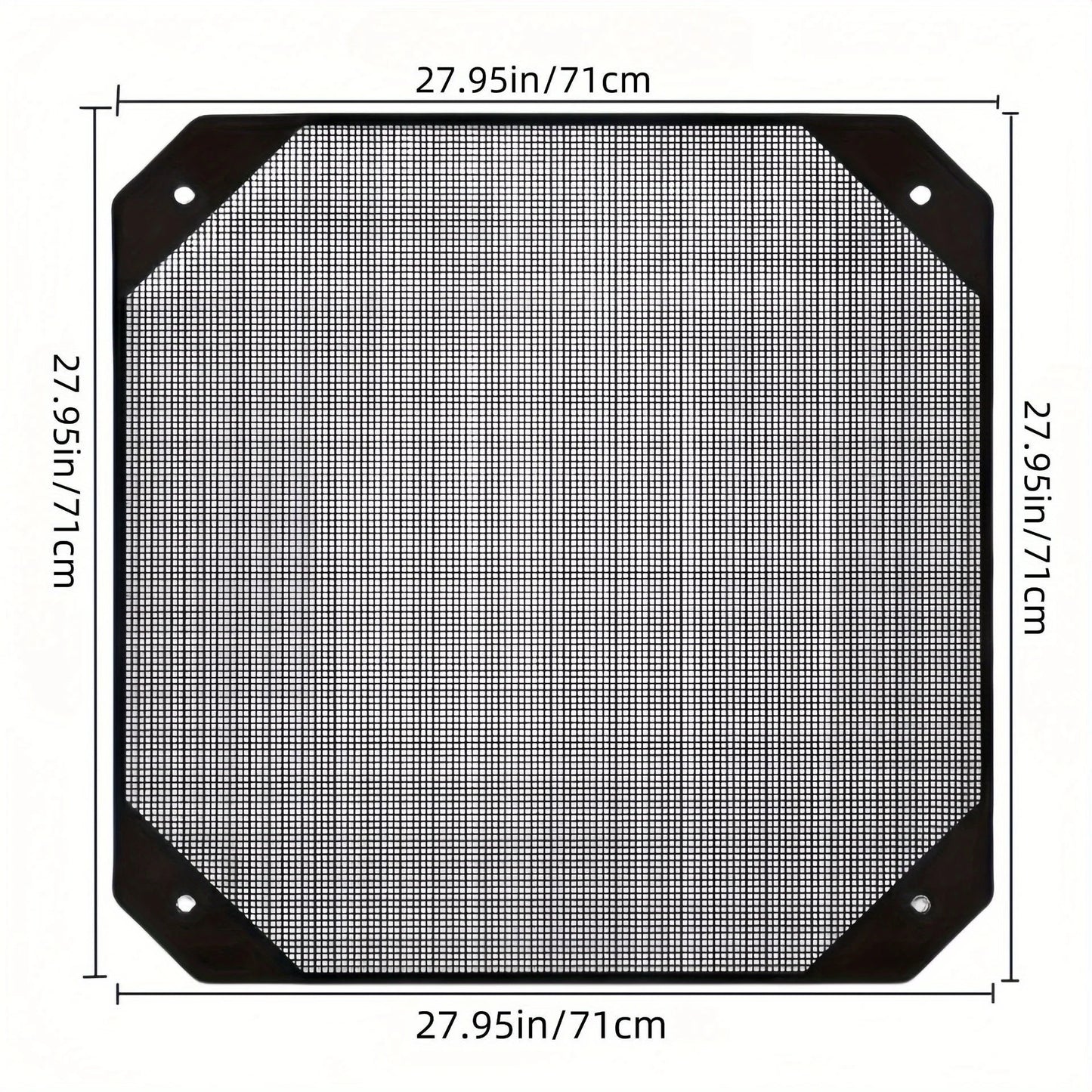 PVC Outdoor Air Conditioner Cover – Waterproof Breathable Mesh AC Unit Protector, Dust & Debris Protection Outdoor Accessory (1pc)