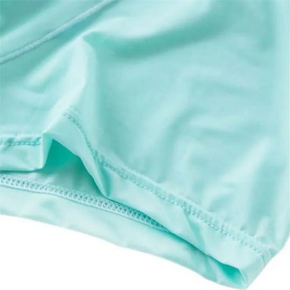 Ultra Thin Ice Silk Boxers - Semi-Transparent Seamless Men’s Trunk Underwear Plus Size