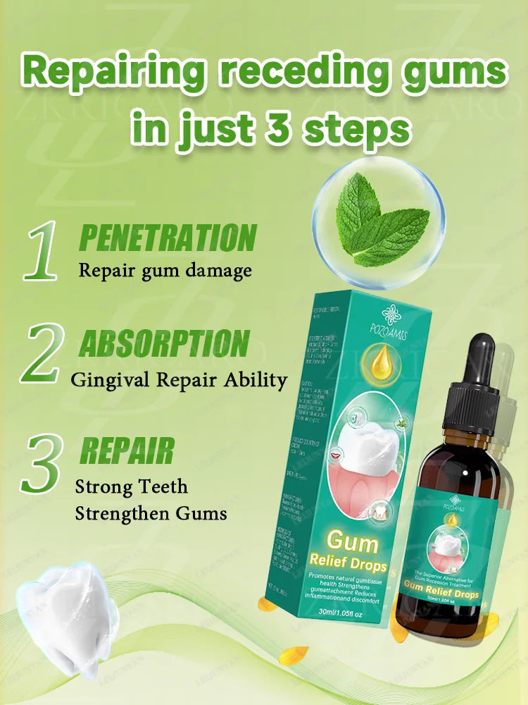 2025 Advanced Gum Care Device — Powerful Technology to Eliminate Gum Recession, Bleeding, and Tooth Pain
