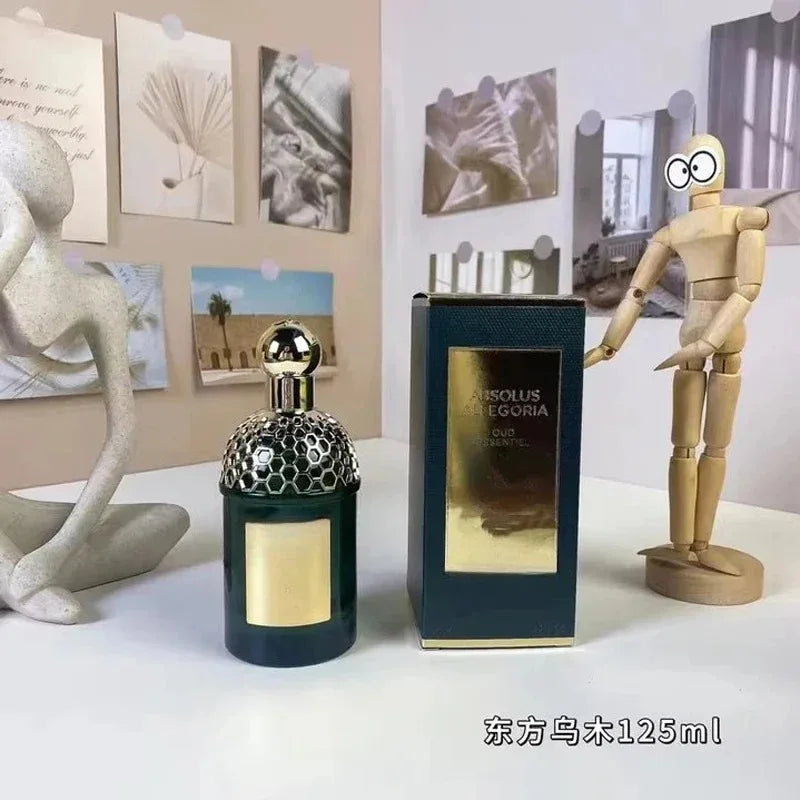 125ml Women's Rose & Sandalwood Perfume — Long-Lasting Floral Fragrance with Leather Notes, Pheromone Cologne for Men
