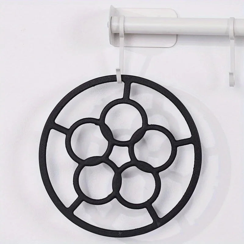 Universal Kitchen Gas Stove Stand – Anti-Slip Pot Holder & Cooktop Rack for Small Milk Pots