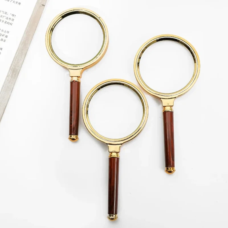 Handheld High-Definition Magnifying Glass – Portable Reading Loupe for Kids, Seniors & Everyday Detail Viewing