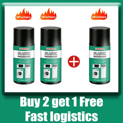 Plastic Yellowing Remover & Scratch Repair Polish – Restore White Gloss for Appliances, AC Units, Fridge & Plastic Surfaces Cleaner