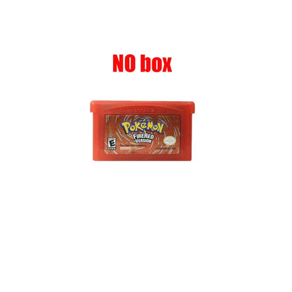 2024 Pokémon GBA Game Cartridge Set – Emerald, FireRed, LeafGreen, Ruby & Sapphire (Boxed, No Manual)