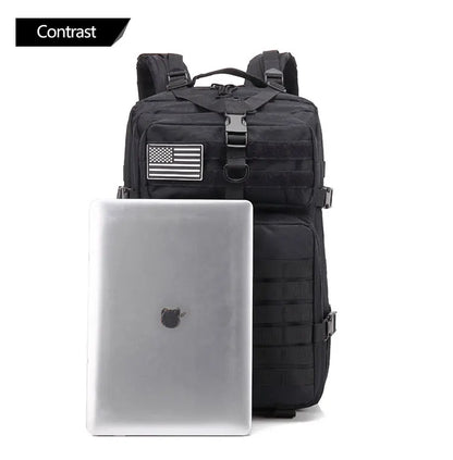 50L Tactical Backpack – Large Capacity Men’s Waterproof Rucksack for Hiking, Camping, Hunting & Outdoor Adventures