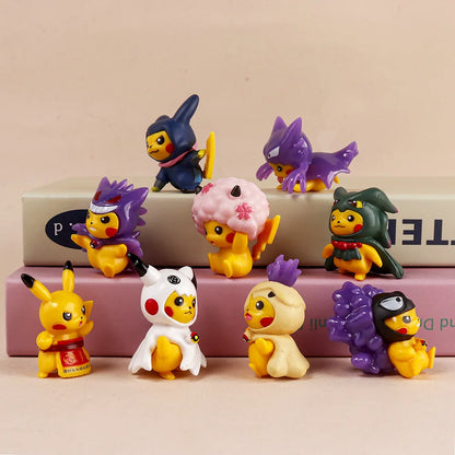 Pokemon Pikachu Anime Toy — Cartoon Cosplay Action Figure for Kids & Decor