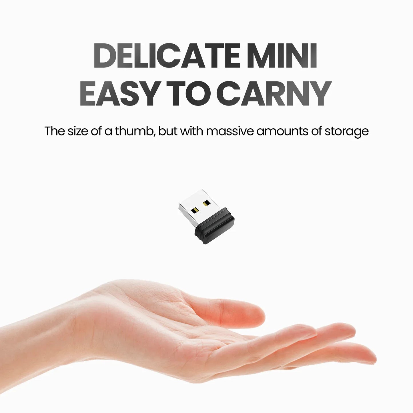 Super Mini USB Flash Drive – Creative Business Gift Pen Drive, 8GB/16GB/32GB/64GB Real Capacity Memory Stick U Disk