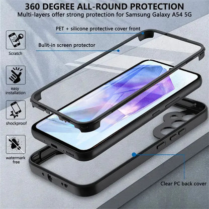360° Full Coverage Case for Samsung Galaxy A Series 5G - Protective Shockproof Phone Cover