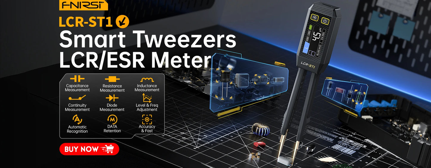 FNIRSI DWS-200 200W Power Soldering Iron Station | C210 C245 Handle for Electronic Welding & Rework