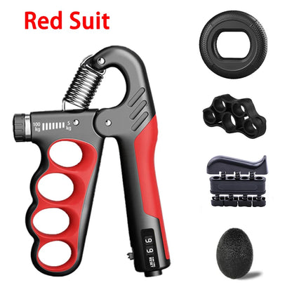 Adjustable Hand Grip Strengthener - 5-150KG Wrist Expander for Gym Training, Muscle Recovery & Hand Exercise Fitness