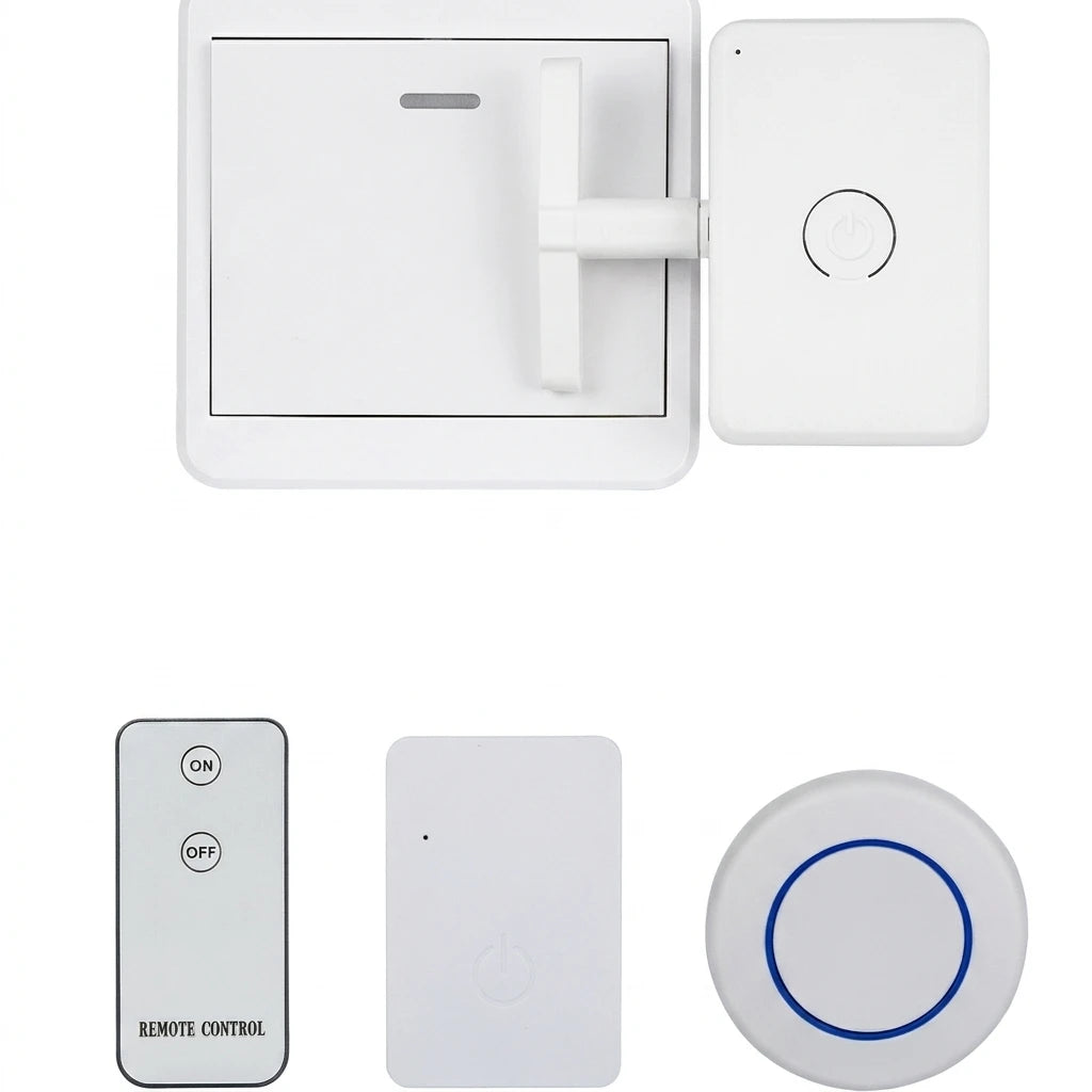 Wireless Remote Control Button Pusher - Automatic Smart ON/OFF Switch Controller for Lights & Tools Without Wiring