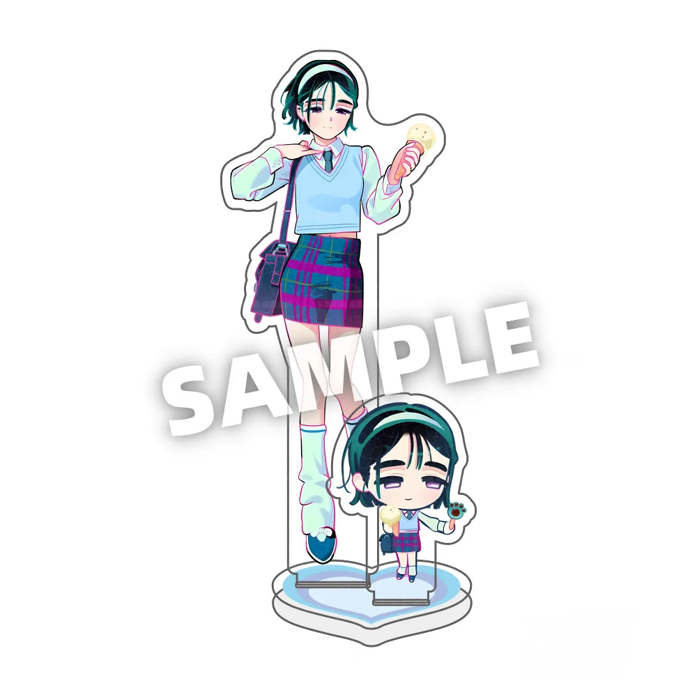 Anime Alien Stage Acrylic Stand Figure - Ivan Till Luka Sua Mizi Desktop Ornament Keychain Collectible Gift