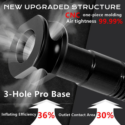 BUCKLOS Tubeless Presta Valves 40–100mm — Aluminum Alloy Bike Valve Stem for Road & MTB