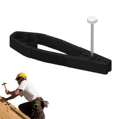 Portable Nail Fixer Tool – Plastic Sliding Joint Pliers for Woodworking, Finger Protection Repair & Maintenance Clamp Tool