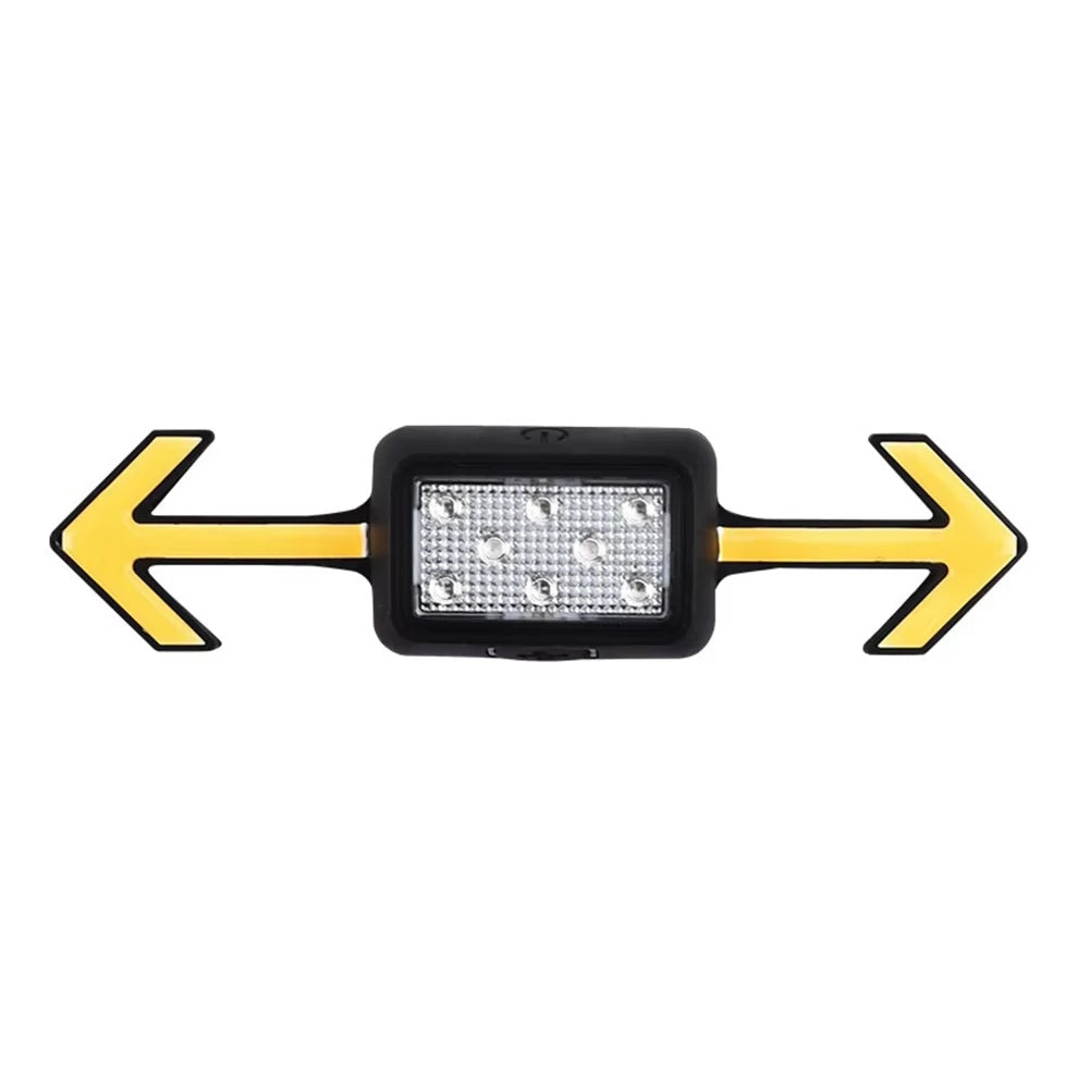 USB Rechargeable Bicycle Helmet Light with Remote Turn Signal – Waterproof LED Rear Safety Warning Taillight for Night Cycling