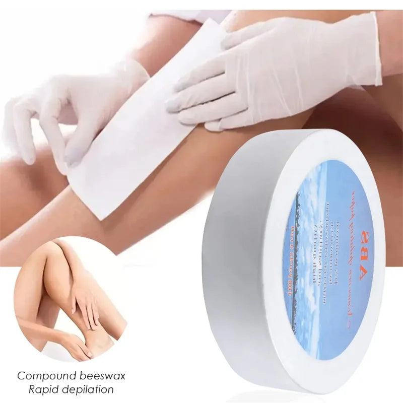 High-Quality Nonwoven Wax Strips Roll – 50m/100m Hair Removal Wax Paper for Body Epilator