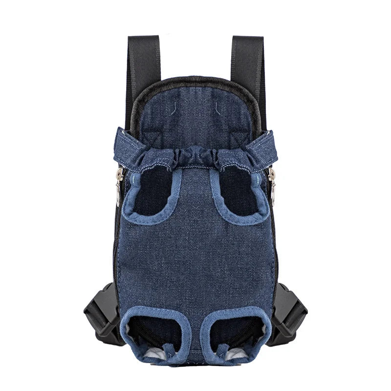 Adjustable Cat Carrier Bag – Double Shoulder Pet Backpack, Portable Travel, Outdoor, Camping & Hiking Bag for Cats and Small Dogs
