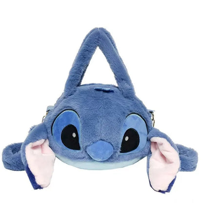 Disney Stitch Plush Backpack – Large-Capacity Cartoon School Bag for Kids & Kindergarten Gift
