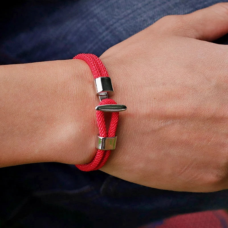 51Luckind Milan Rope Bracelet – Handmade Outdoor Survival Bracelet for Men & Women
