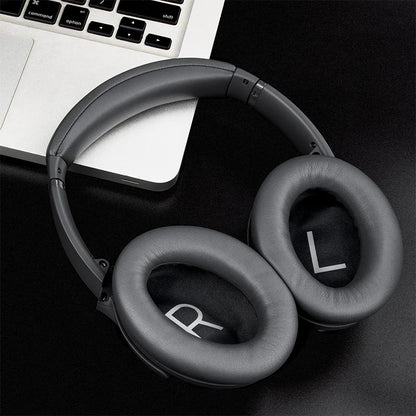 KUTOU Replacement Ear Pads for Bose QC45 – Soft Protein Leather Cushions for QuietComfort 45